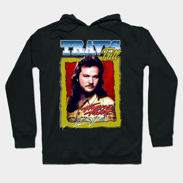 Travis Tritt //// country music artist Hoodie by HORASFARAS